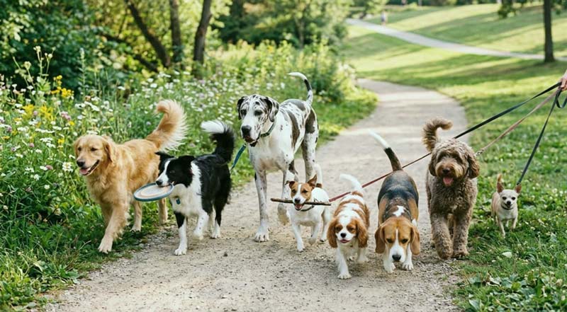 how much exercise dog needs by breed type sleep